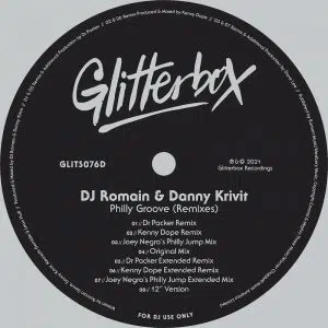 Cover art DJ Romain Danny Krivit