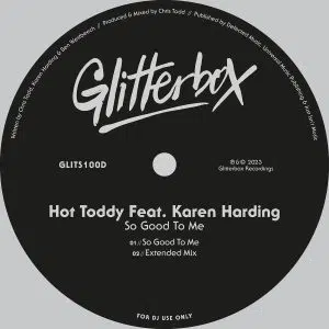 Hot Toddy ft Karen Harding "So Good To Me" aria club chart dj promo radio promotion australia globalprpool dance music electronic music