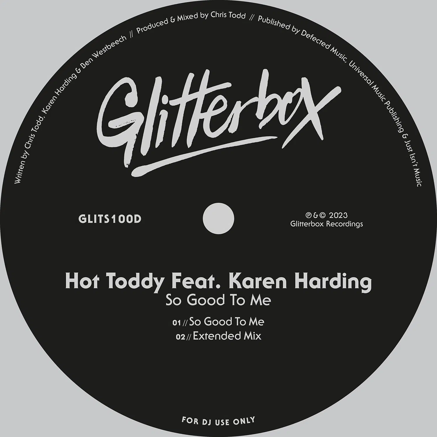 Hot Toddy ft Karen Harding “So Good To Me”