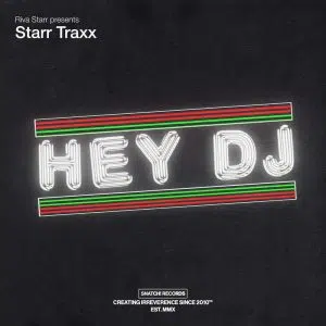 Riva Starr Presents Starr Traxx "Hey DJ" Cover art aria club chart dj promo radio promotion australia globalprpool dance music electronic music