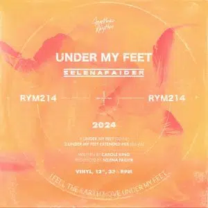 Selena Faider "Under My Feet" Cover art dance music electronic music