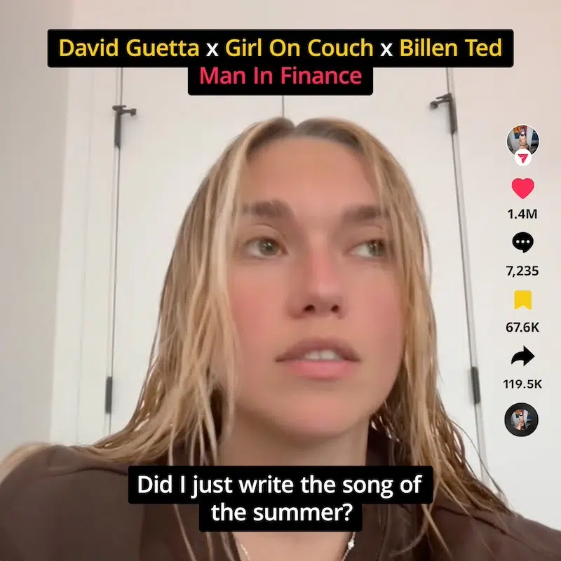 David Guetta x Girl on Couch x Billen Ted “Man In Finance”