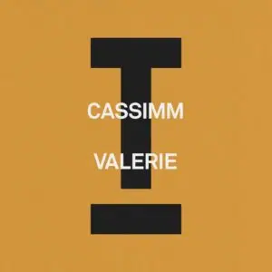 CASSIMM "Valerie" Cover art dance music electronic music