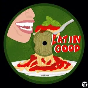 Woodcamp "Eatin' Good" Cover art dance music electronic music